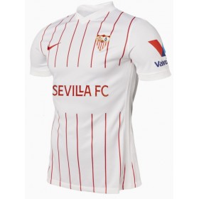 Fußballtrikots Sevilla FC 2021-2022 Kurzarm Heimtrikotsatz kaufen